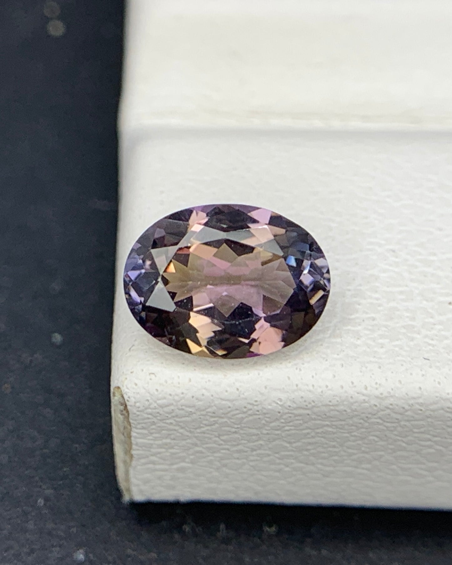 Natural Unheated Bi Color Tanzanite 1.17 Carat 7.8x5.8x3.5 MM Oval Shape Faceted Gemstone