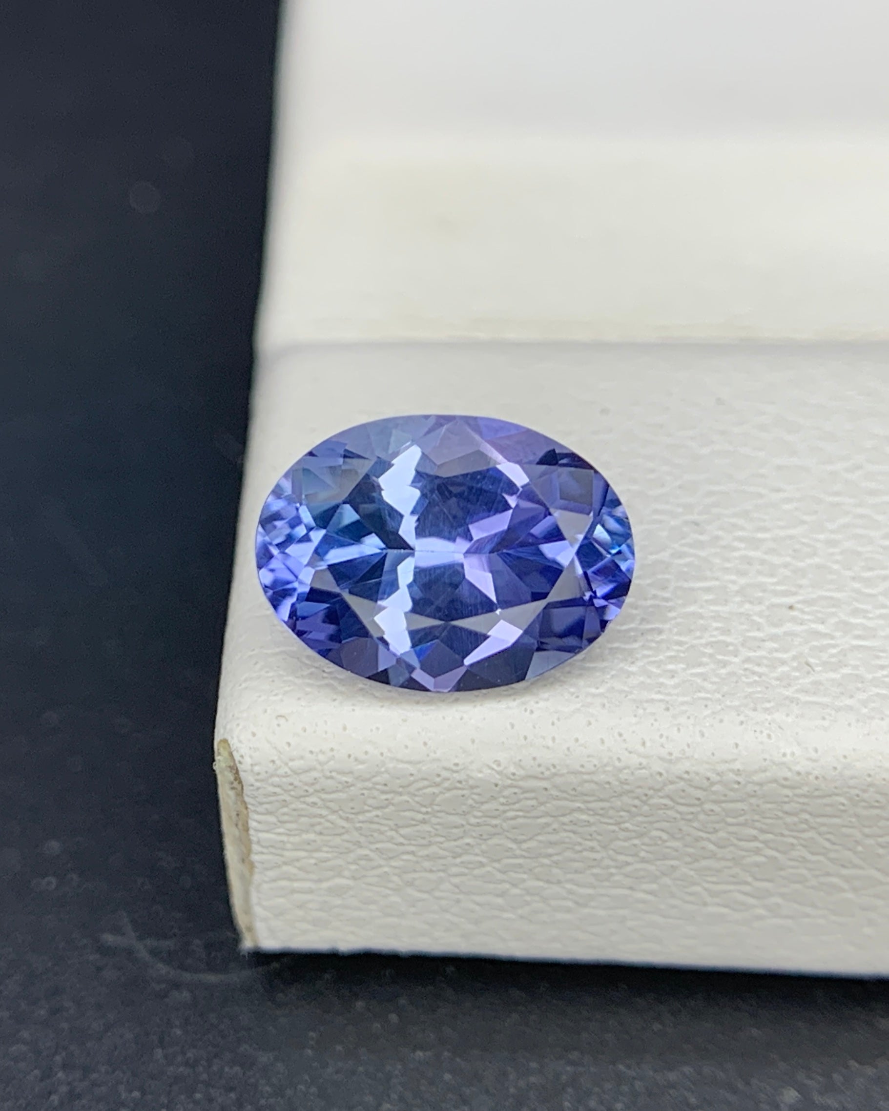 Natural Blue Tanzanite 1.43 Carat 8.4x6.2x4.1 MM Oval Shape Faceted Gemstone 