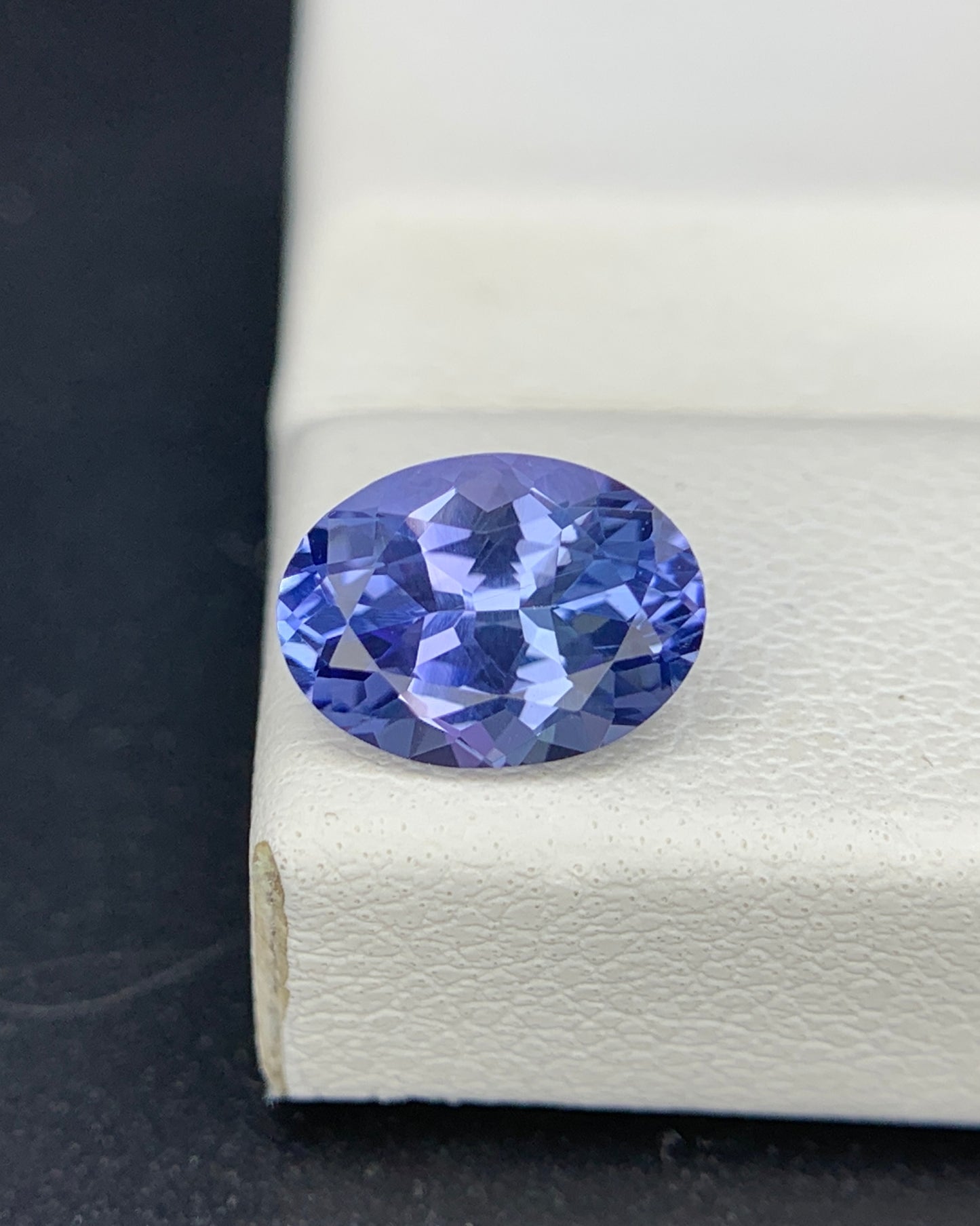 Natural Blue Tanzanite 1.43 Carat 8.4x6.2x4.1 MM Oval Shape Faceted Gemstone 