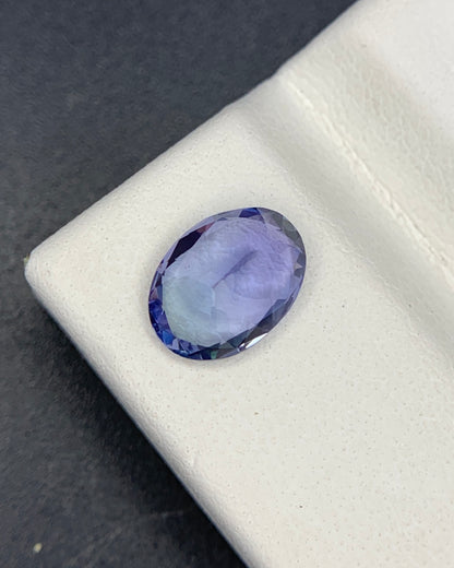 Natural Blue Tanzanite 1.43 Carat 8.4x6.2x4.1 MM Oval Shape Faceted Gemstone 