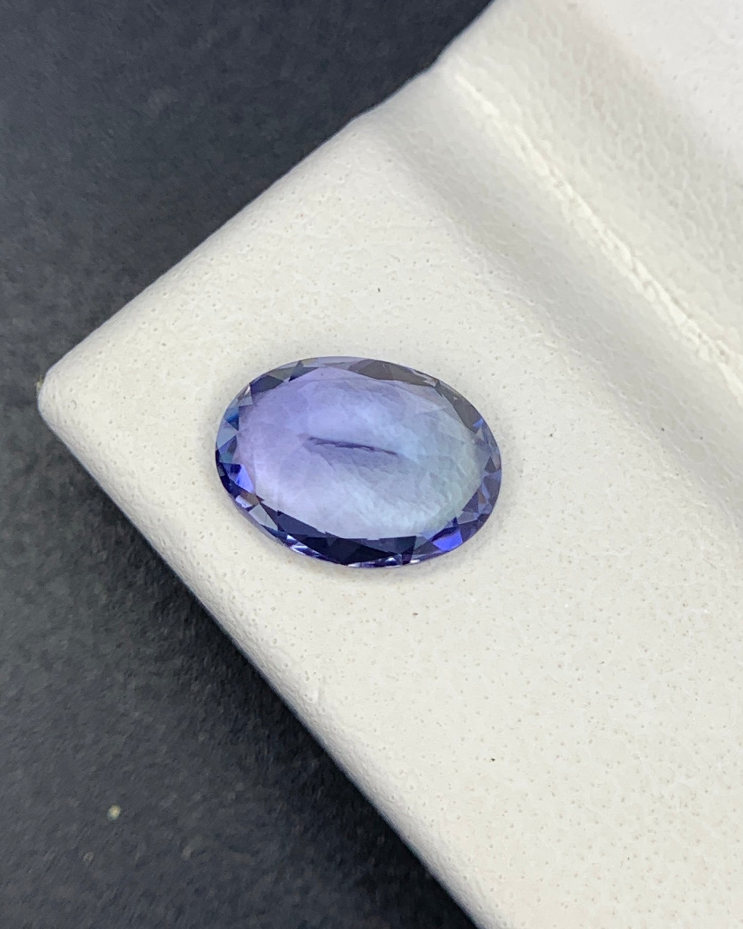 Natural Blue Tanzanite 1.43 Carat 8.4x6.2x4.1 MM Oval Shape Faceted Gemstone 