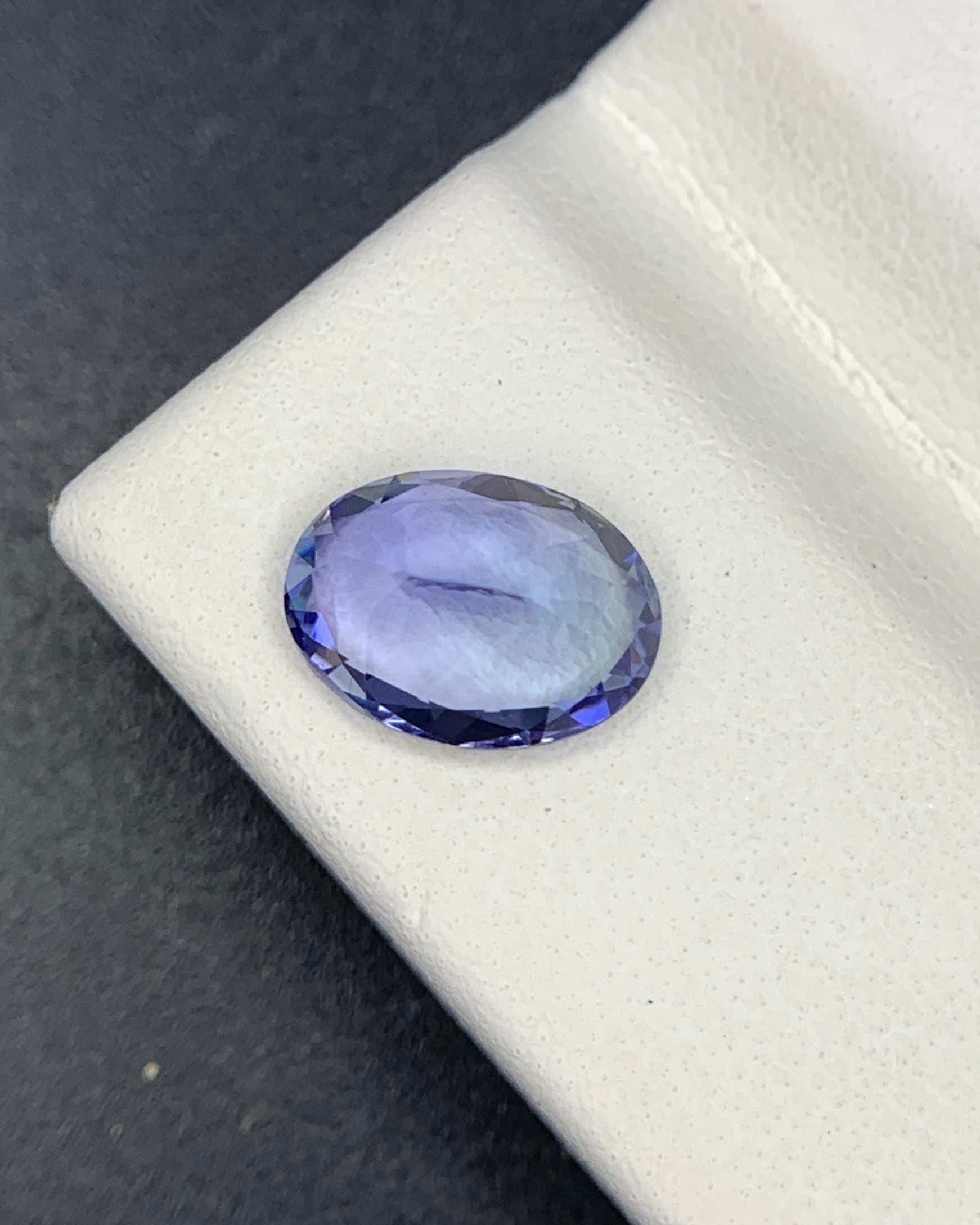 Natural Blue Tanzanite 1.43 Carat 8.4x6.2x4.1 MM Oval Shape Faceted Gemstone 