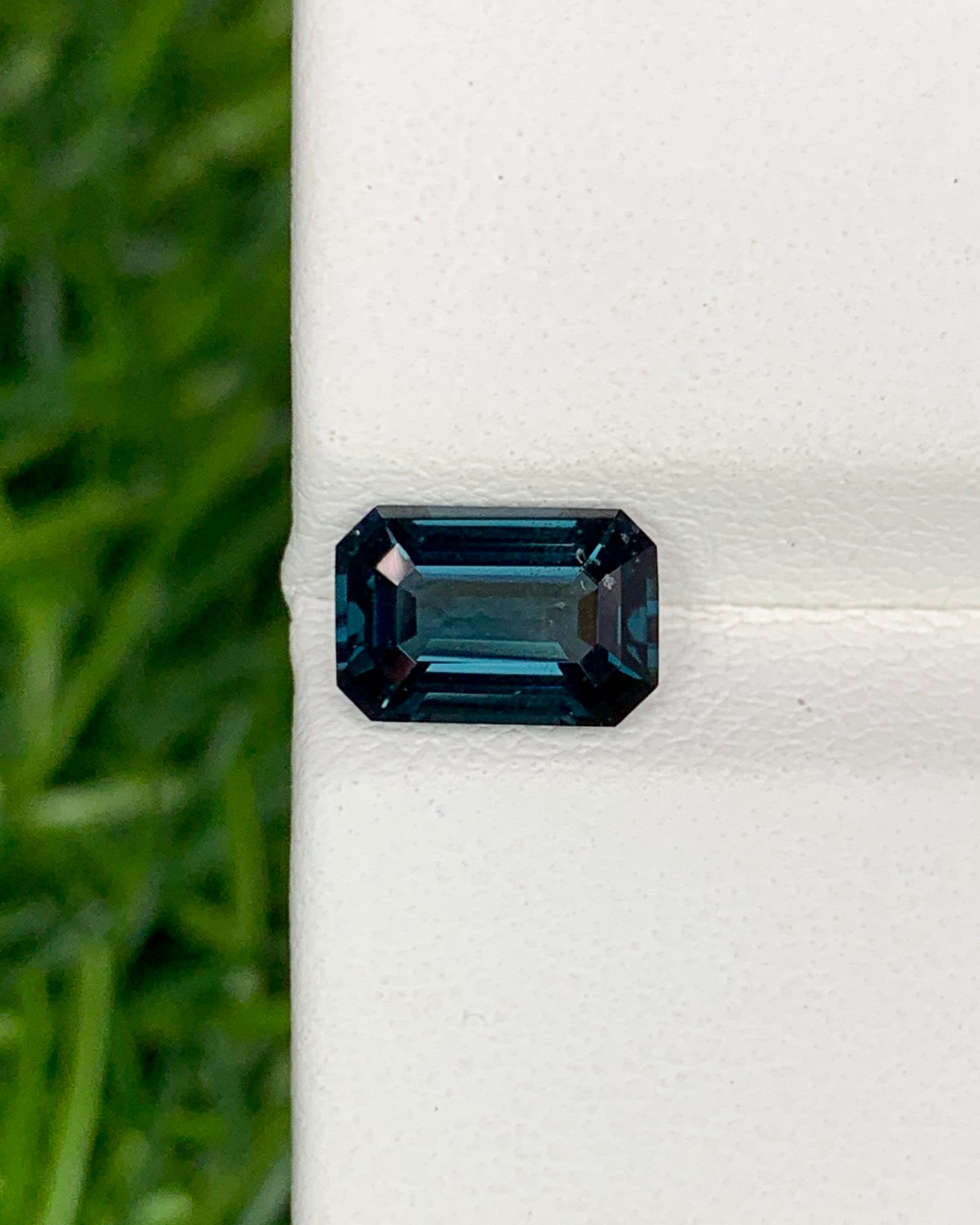 Natural Blue Spinel 1.45 Carat 7.8x5.3 MM Octagon Shape Faceted Gemstone