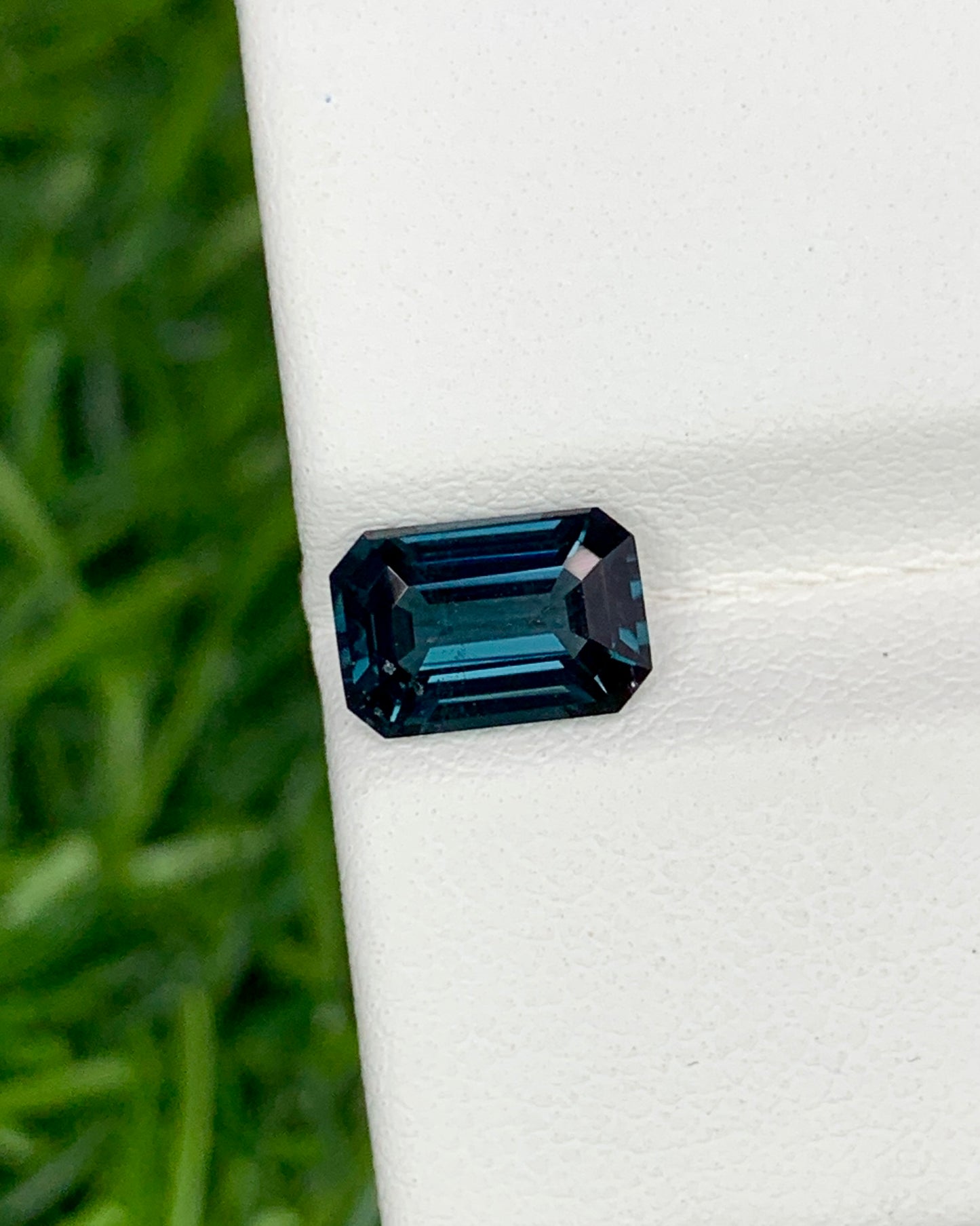 Natural Blue Spinel 1.45 Carat 7.8x5.3 MM Octagon Shape Faceted Gemstone