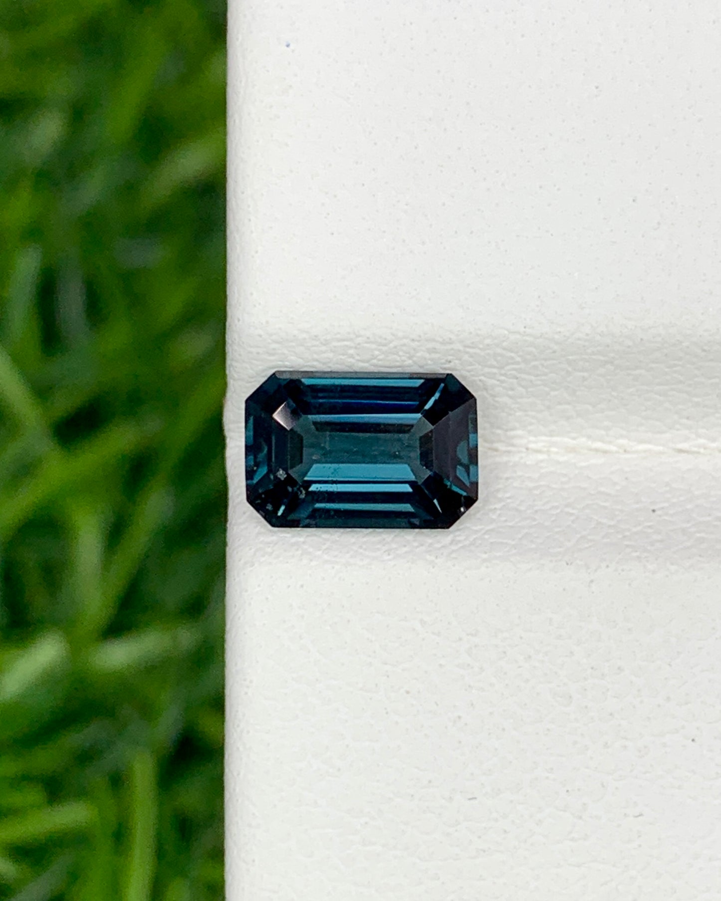 Natural Blue Spinel 1.45 Carat 7.8x5.3 MM Octagon Shape Faceted Gemstone