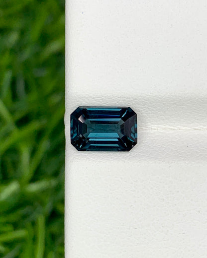 Natural Blue Spinel 1.45 Carat 7.8x5.3 MM Octagon Shape Faceted Gemstone