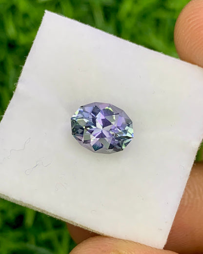 Natural Unheated Tanzanite 1.37 Carat 8.3x6.5 MM Fancy Shape Faceted Gemstone