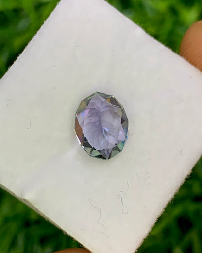 Natural Unheated Tanzanite 1.37 Carat 8.3x6.5 MM Fancy Shape Faceted Gemstone