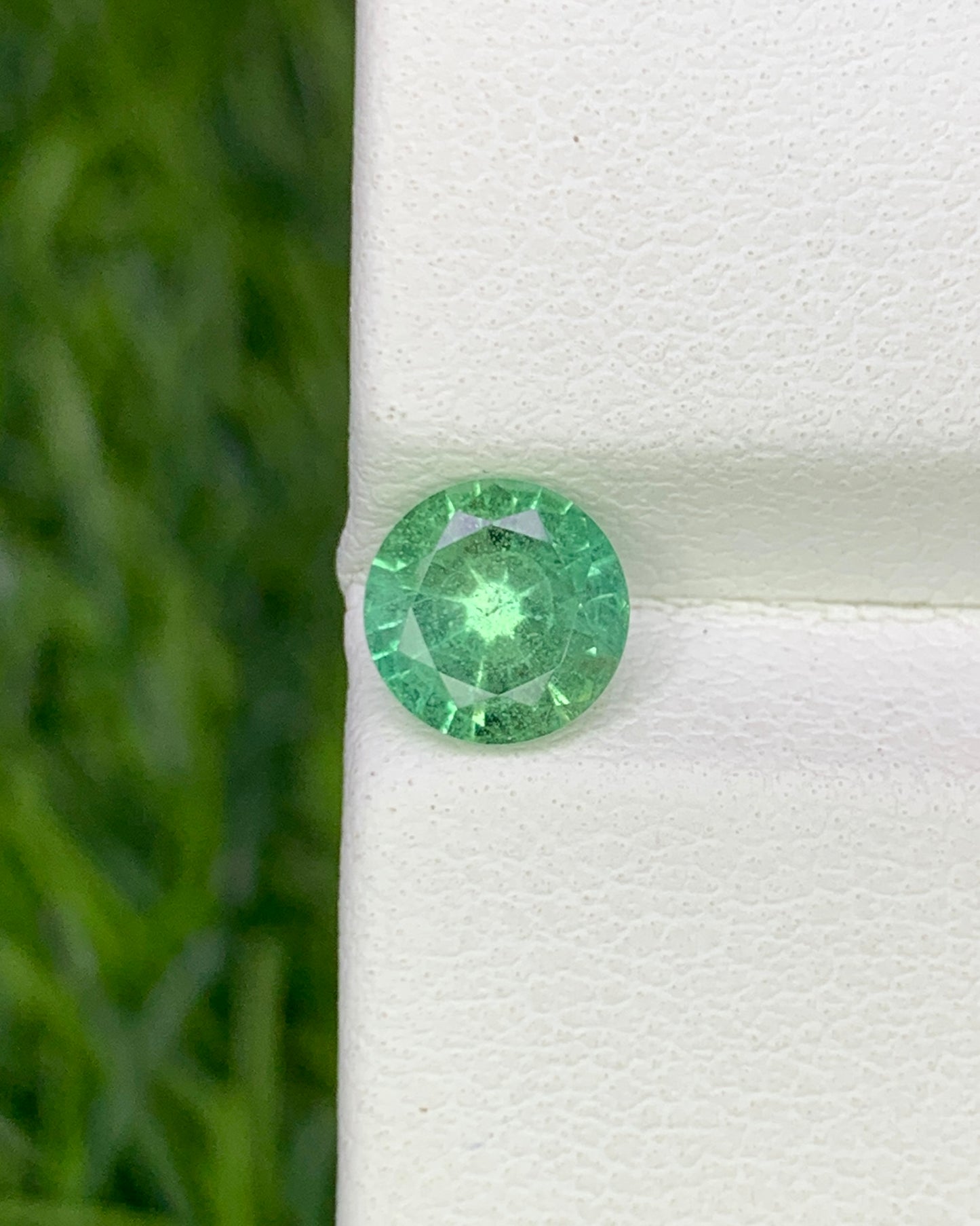 Natural Rare Kornerupine 0.84 Carat 6x6 MM Round Shape Faceted Gemstone