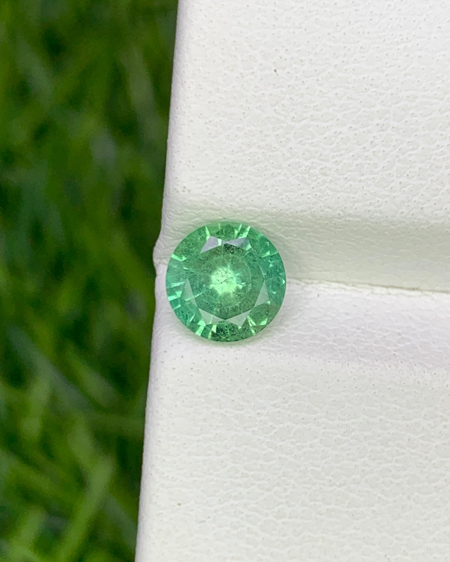 Natural Rare Kornerupine 0.84 Carat 6x6 MM Round Shape Faceted Gemstone