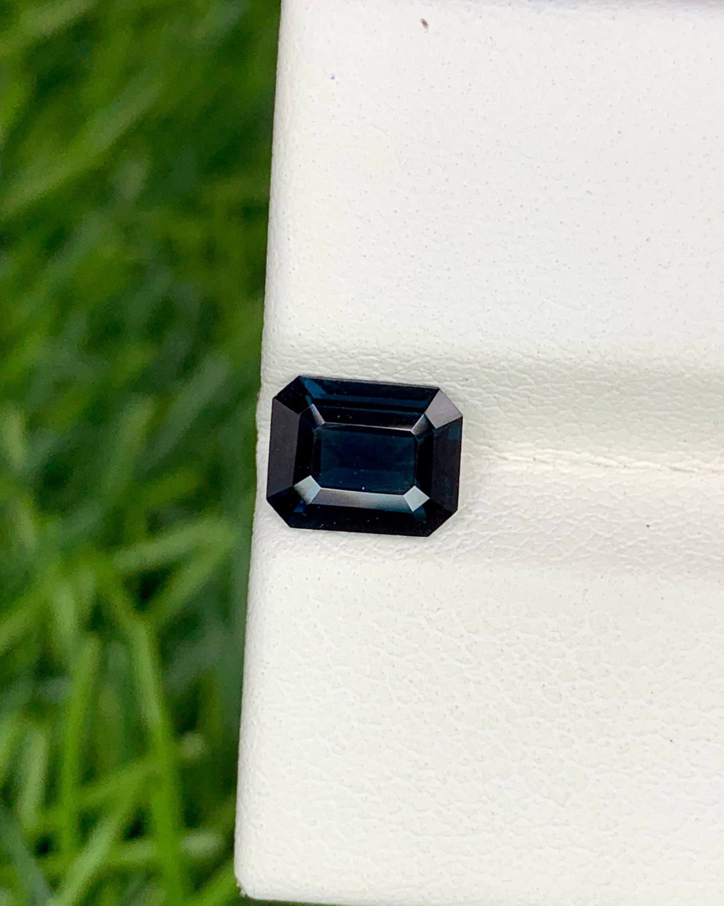 Natural Blue Spinel 1.08 Carat 7x5.5 MM Octagon Shape Faceted Gemstone