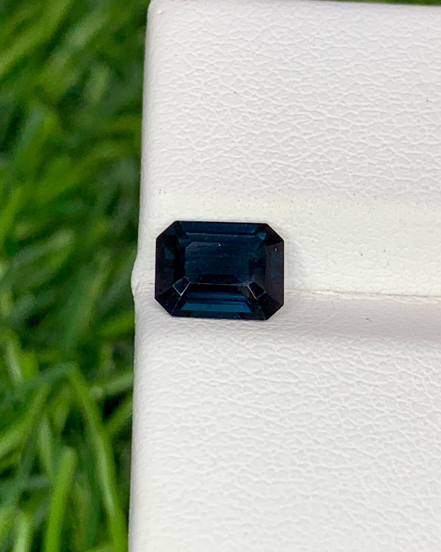 Natural Blue Spinel 1.08 Carat 7x5.5 MM Octagon Shape Faceted Gemstone