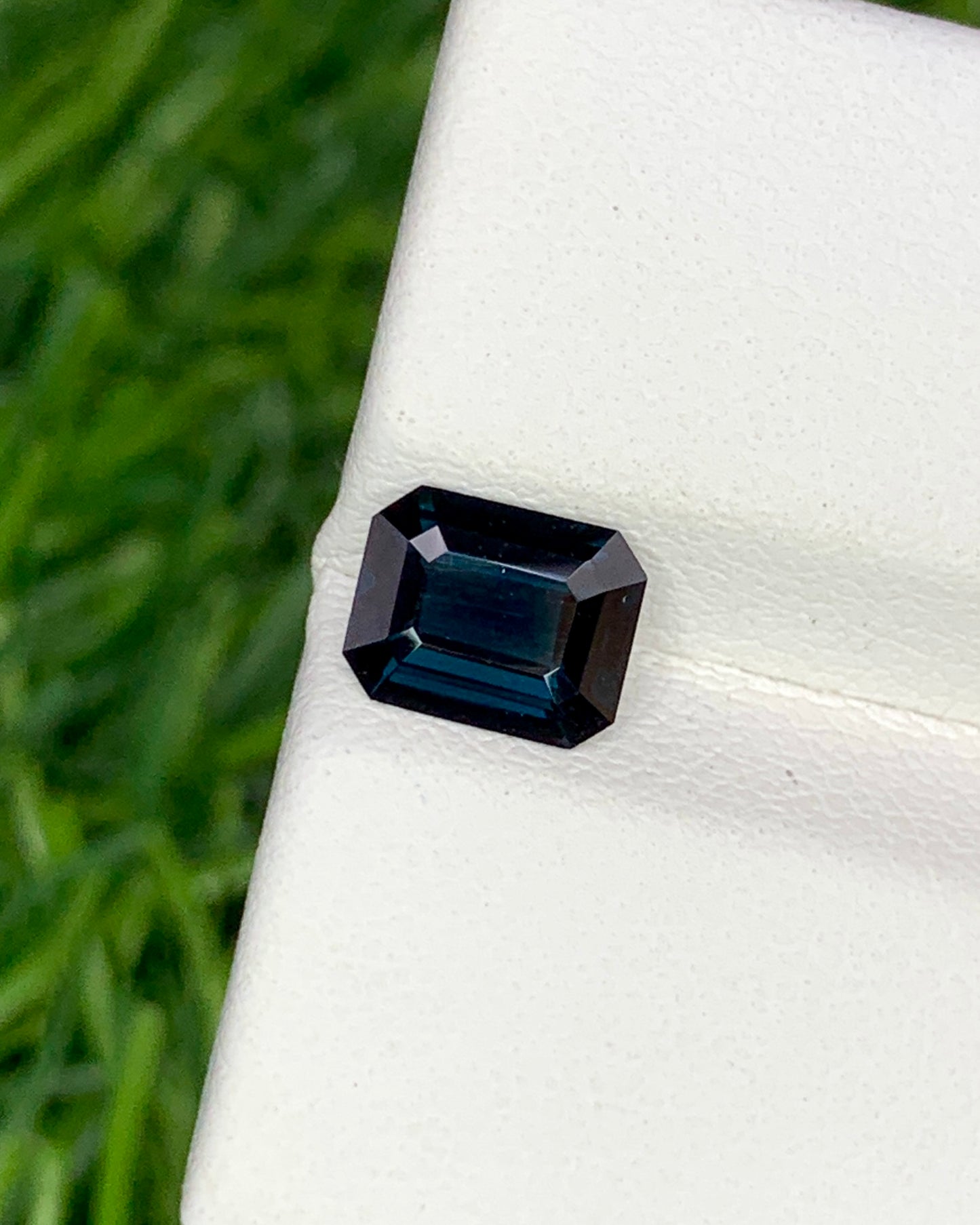 Natural Blue Spinel 1.08 Carat 7x5.5 MM Octagon Shape Faceted Gemstone