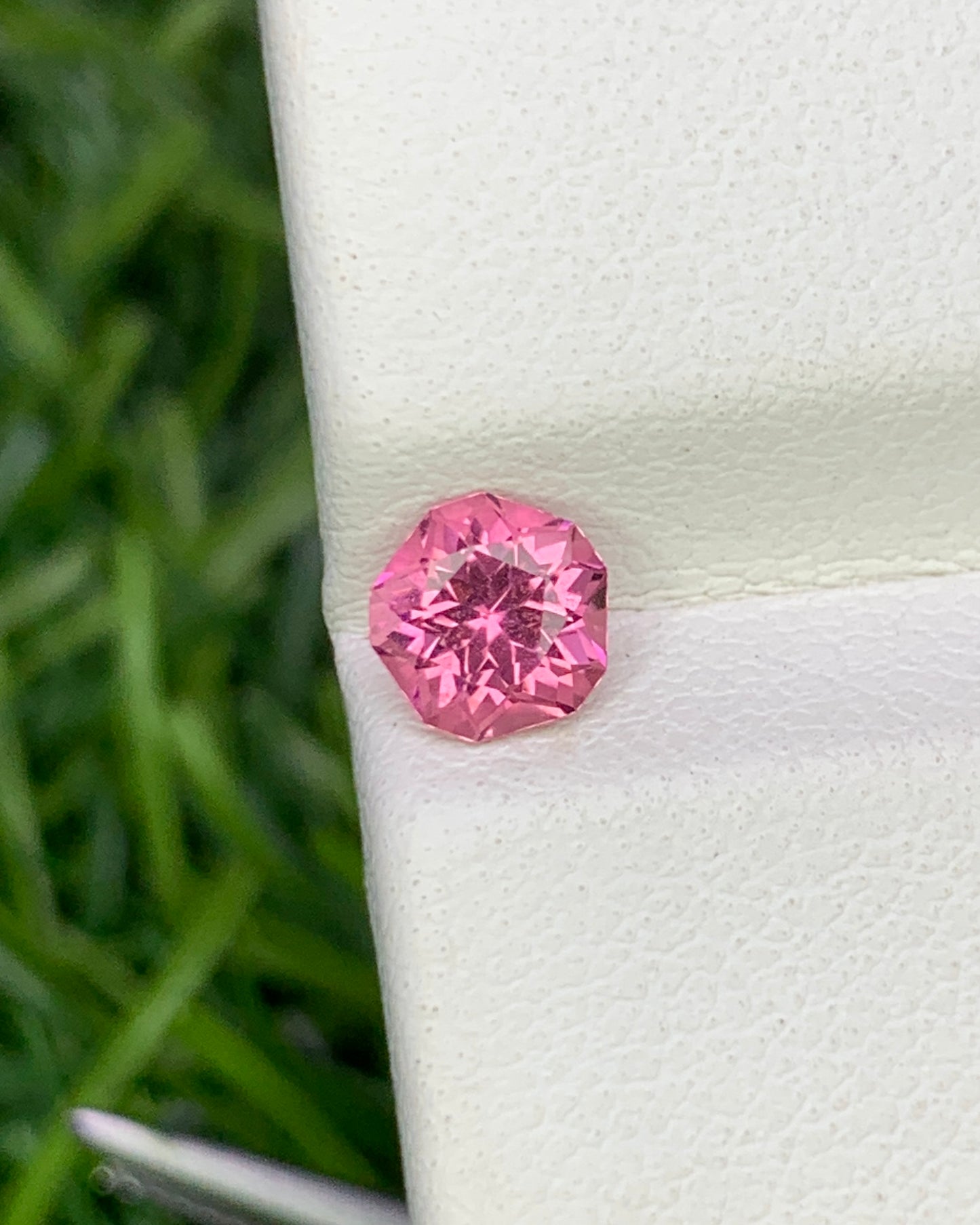 Natural Pink Tourmaline 0.47 Carat 5x5 MM Fancy Shape Faceted Gemstone
