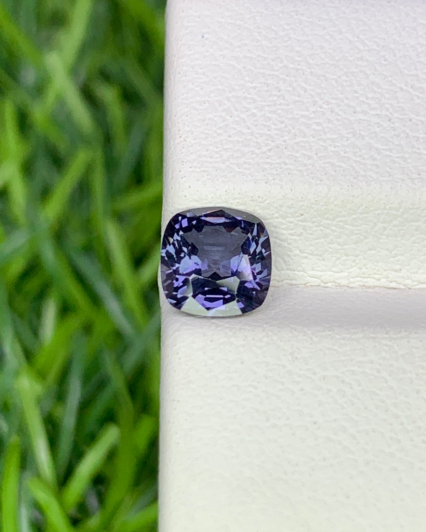 Natural Blue Spinel 1.01 Carat 6.3x6 MM Cushion Shape Faceted Gemstone