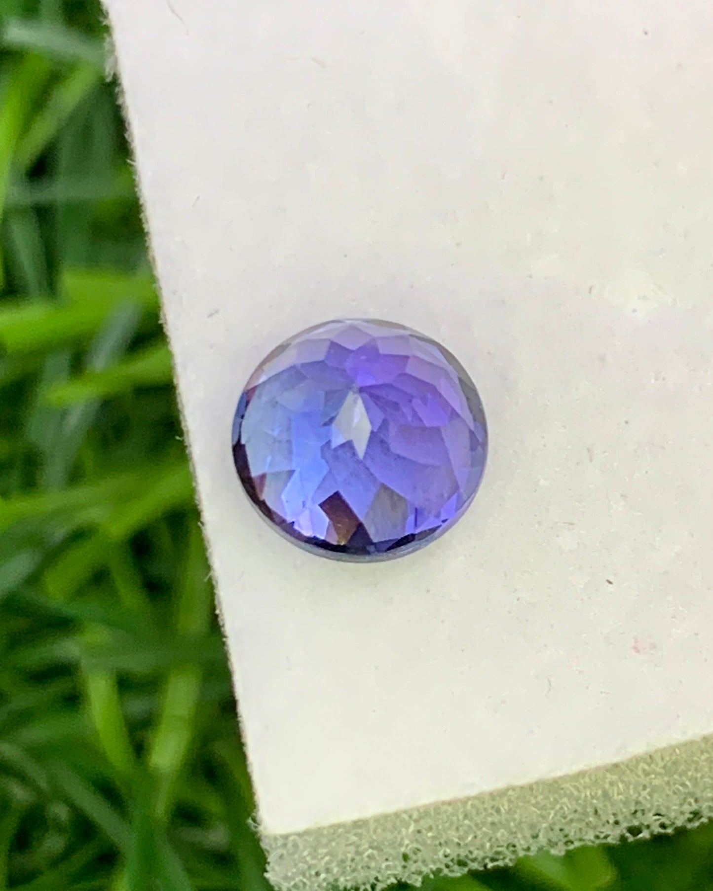 Natural Tanzanite 1.64 Carat 7x7 MM Round Shape Faceted Gemstone