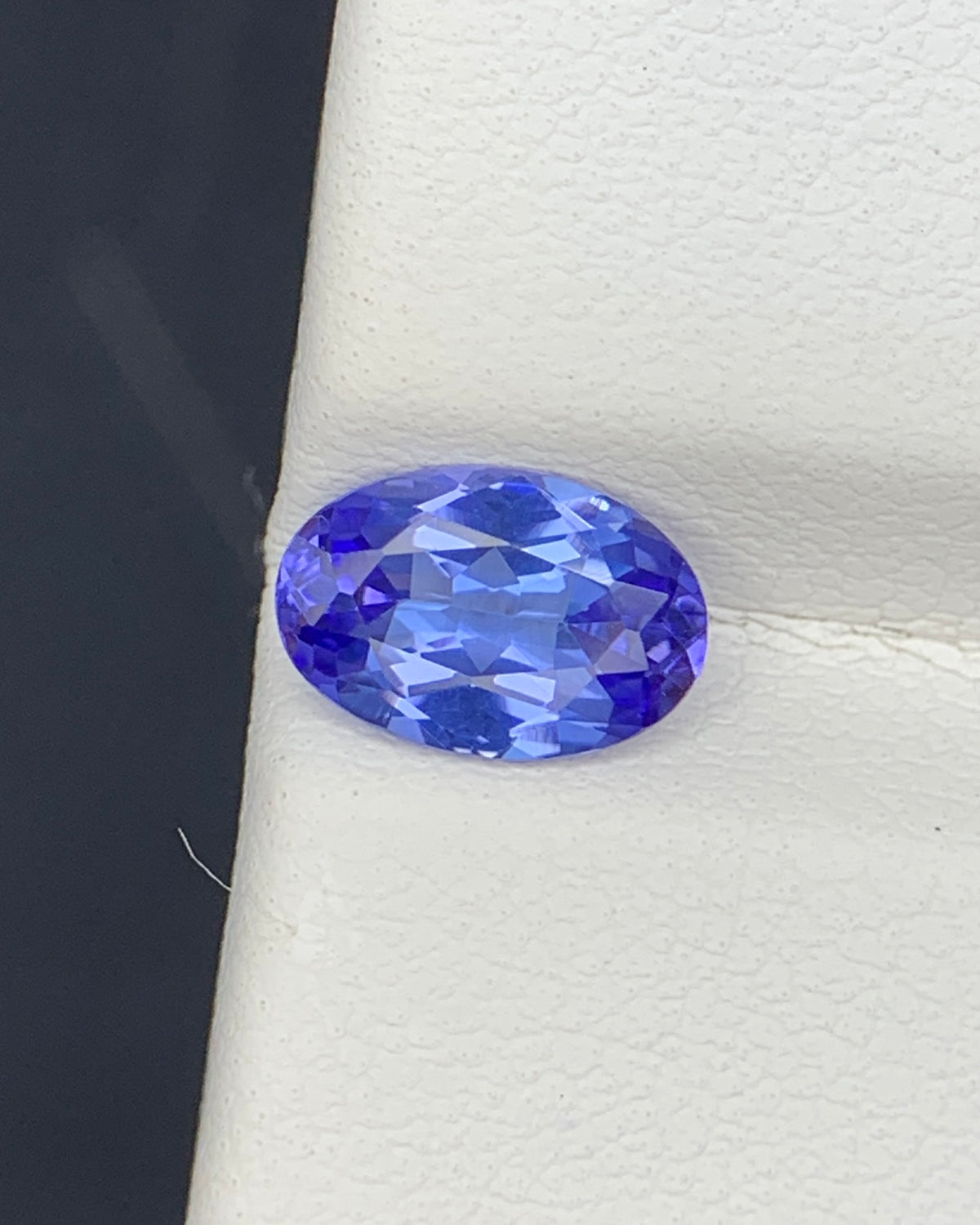 Natural AA Blue Tanzanite 1.21 Carat 8.5x5.7x3.6 MM Oval Shape Faceted Gemstone