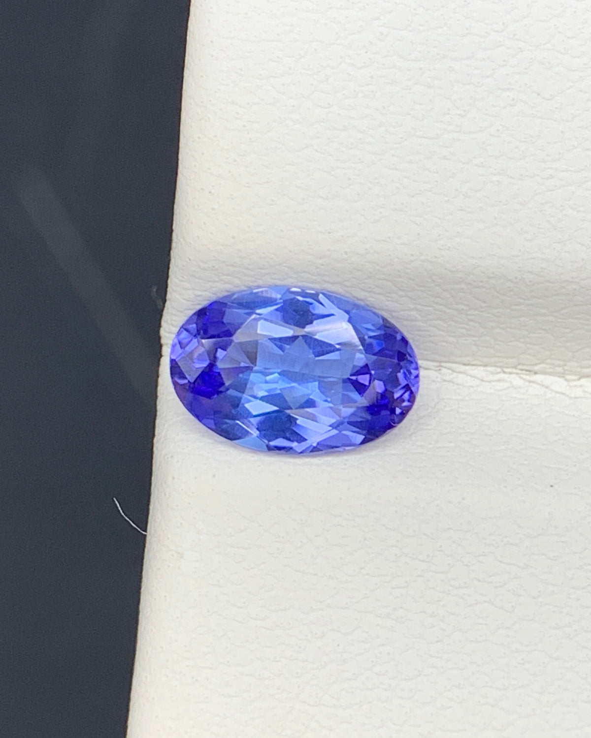 Natural AA Blue Tanzanite 1.21 Carat 8.5x5.7x3.6 MM Oval Shape Faceted Gemstone