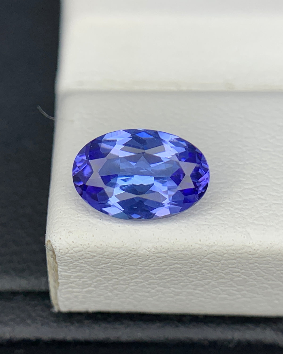 Natural AA Blue Tanzanite 1.21 Carat 8.5x5.7x3.6 MM Oval Shape Faceted Gemstone