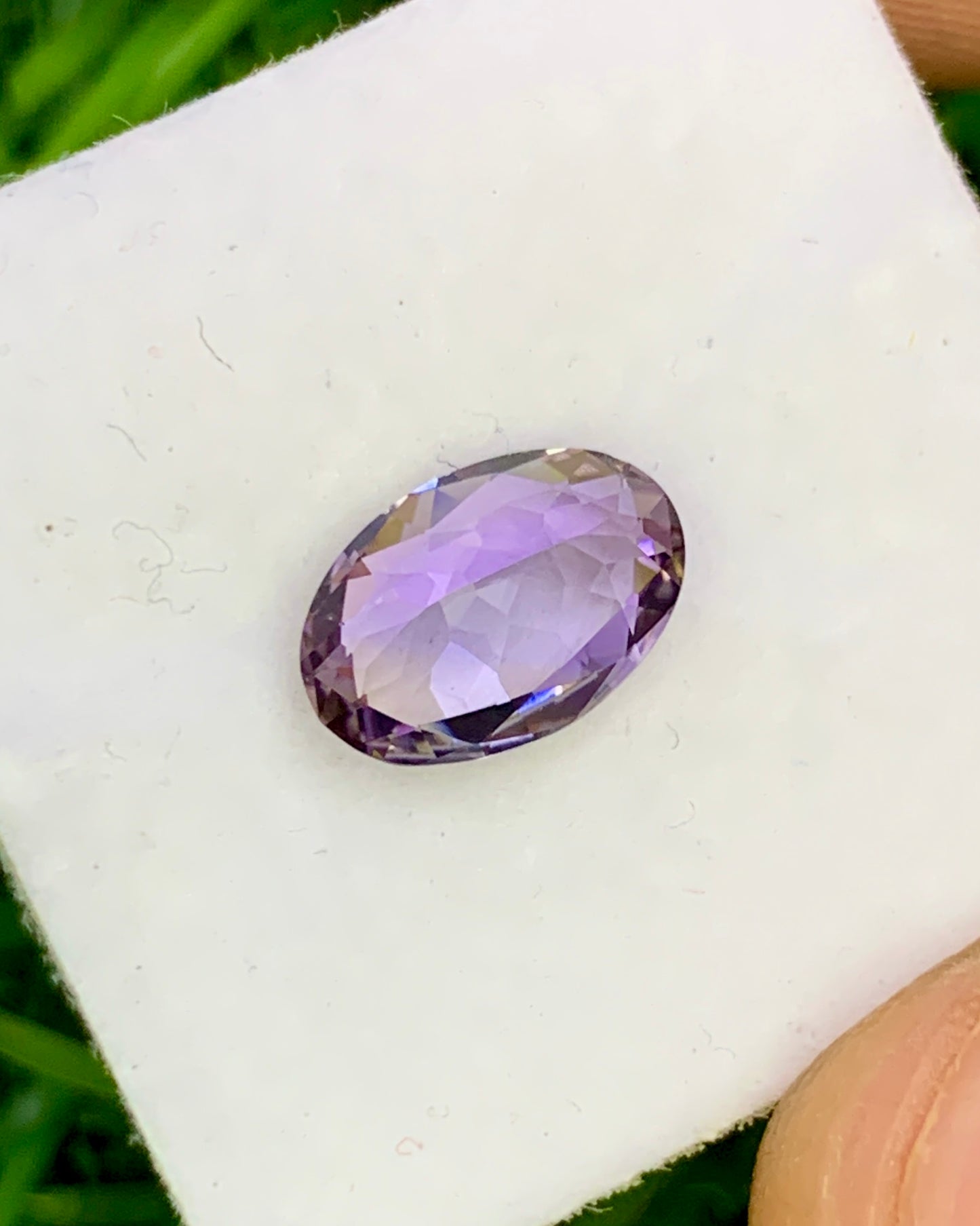 Natural Unheated Bi-Color Tanzanite 1.22 Carat 9x6 MM Oval Shape Faceted Gemstone