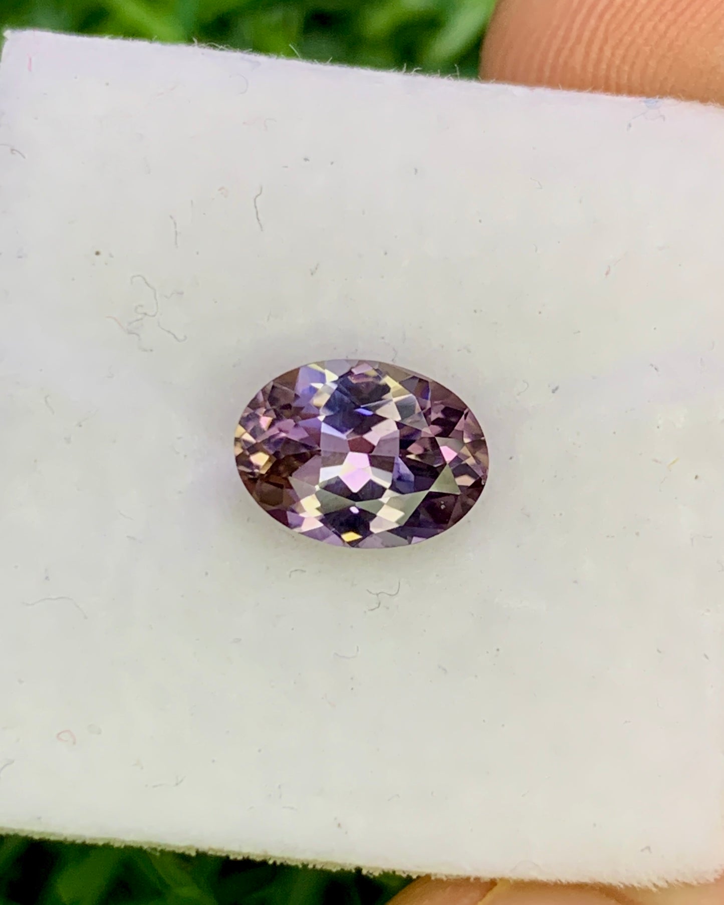 Natural Unheated Bi-Color Tanzanite 1.03 Carat 7.8x5.7 MM Oval Shape Faceted Gemstone