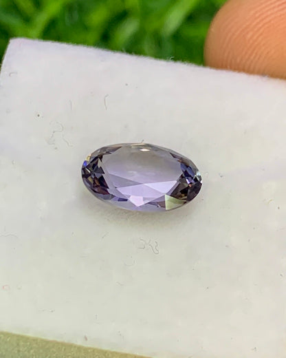 Natural Unheated Bi-Color Tanzanite 1.40 Carat 9x6 MM Oval Shape Faceted Gemstone