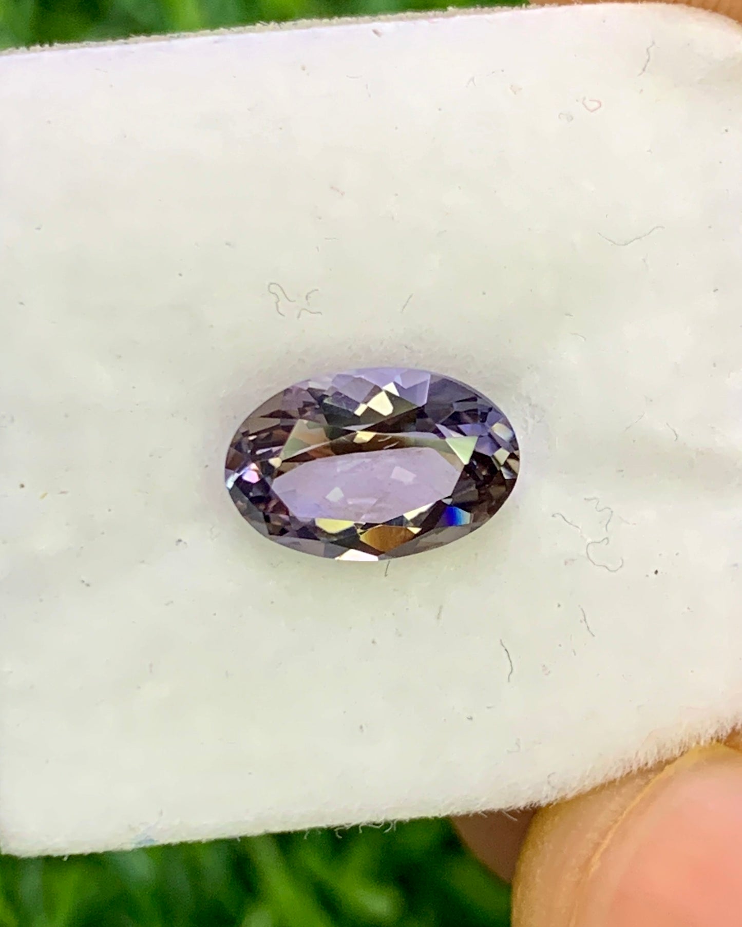 Natural Unheated Bi-Color Tanzanite 1.40 Carat 9x6 MM Oval Shape Faceted Gemstone