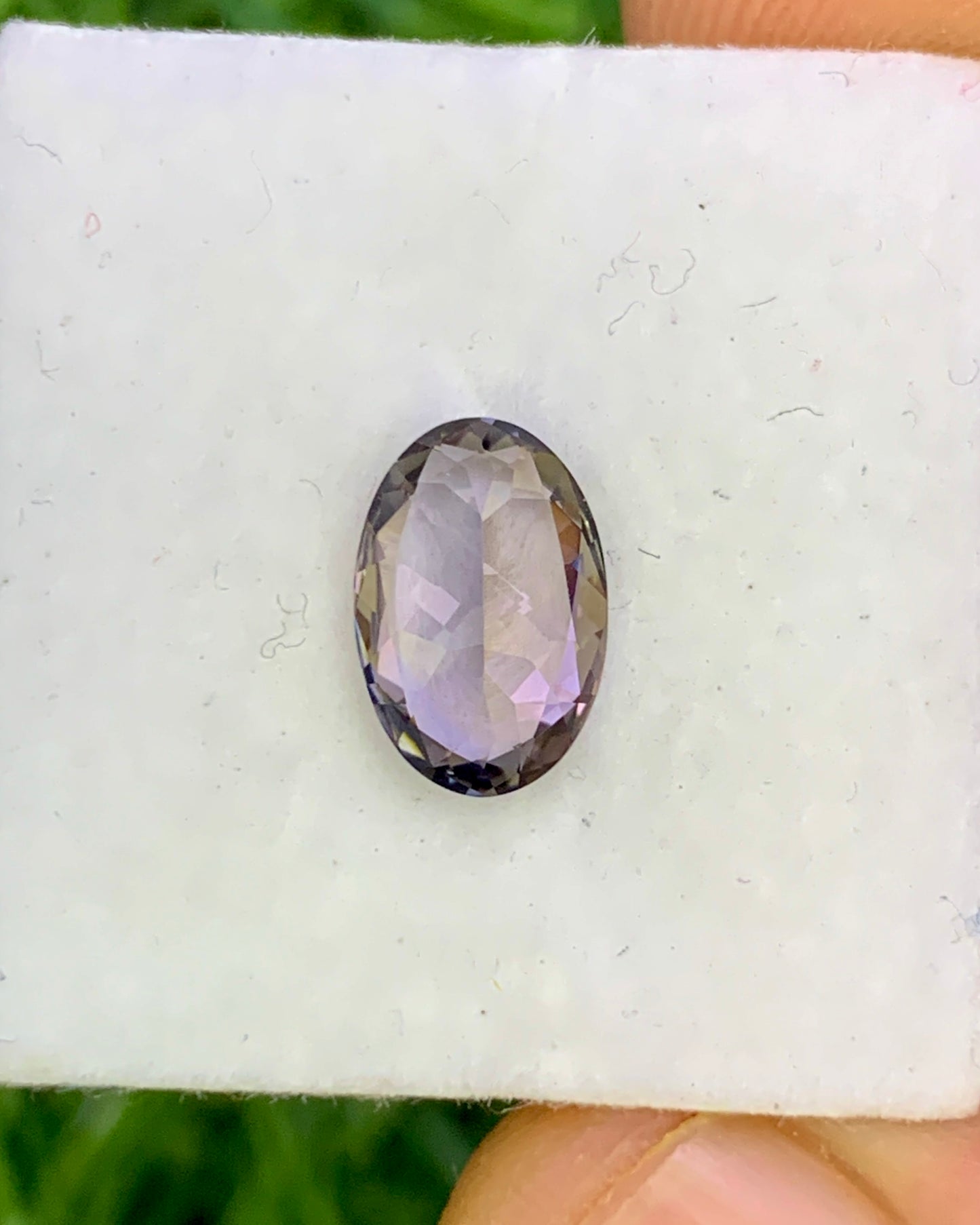 Natural Unheated Bi-Color Tanzanite 1.40 Carat 9x6 MM Oval Shape Faceted Gemstone