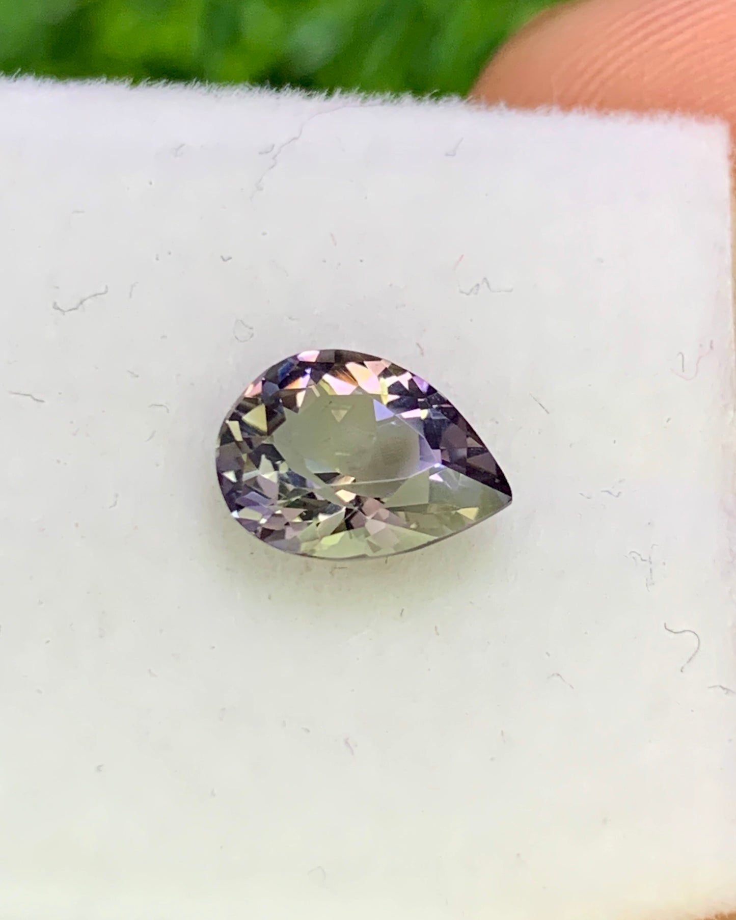 Natural Unheated Tanzanite 1.32 Carat 8.5x6.5 MM Pear Shape Faceted Gemstone