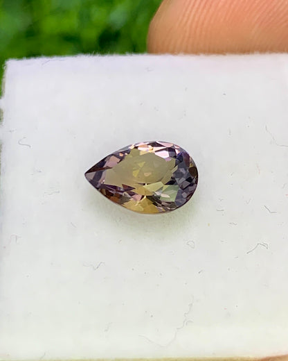 Natural Unheated Tanzanite 1.32 Carat 8.5x6.5 MM Pear Shape Faceted Gemstone