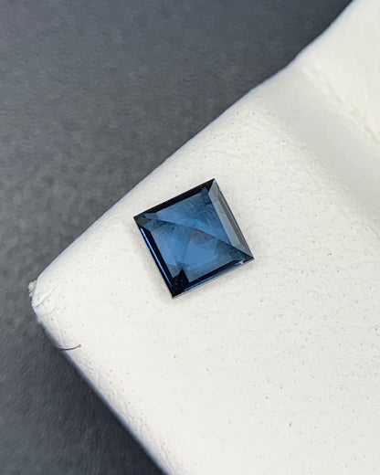 Natural Blue Spinel 0.36 Carat 4x4 MM Square Shape Faceted Gemstone 