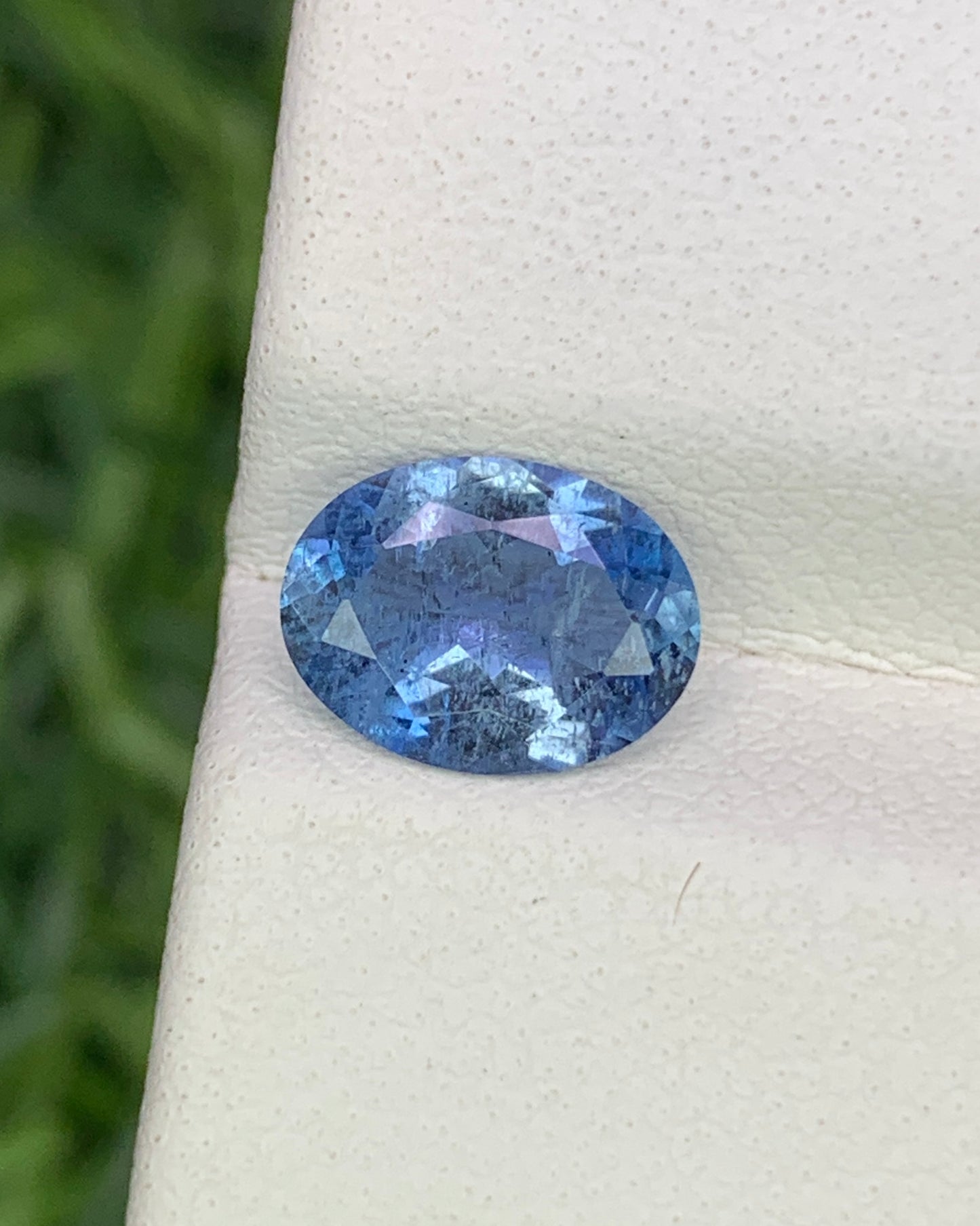 Natural Santa Maria Aquamarine 1.01 Carat 8x6 MM Oval Shape Faceted Gemstone