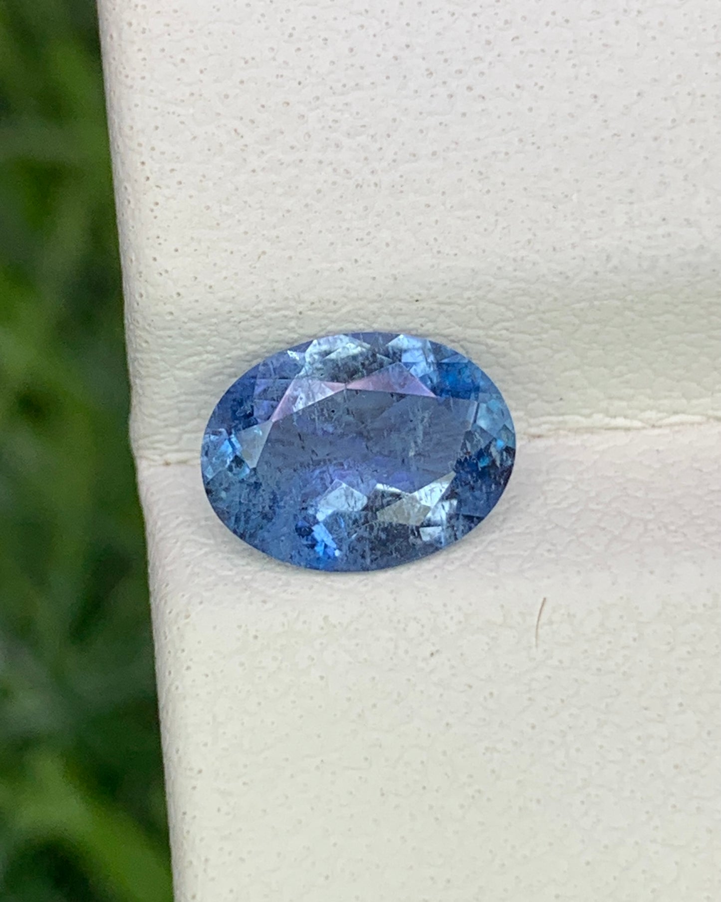 Natural Santa Maria Aquamarine 1.01 Carat 8x6 MM Oval Shape Faceted Gemstone