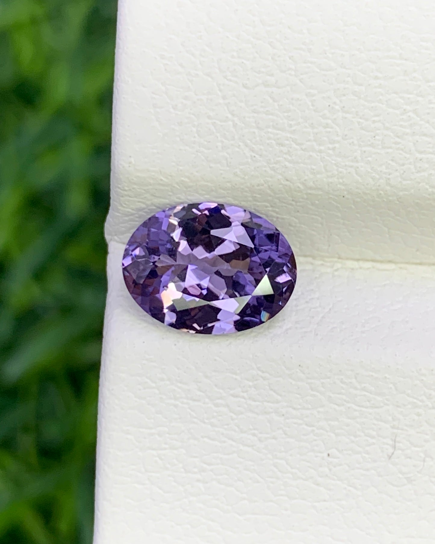 Natural Purple Tanzanite 1.39 Carat 8x6 MM Oval Shape Faceted Gemstone