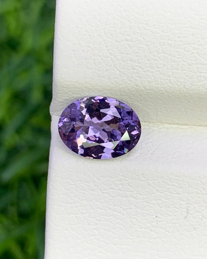 Natural Purple Tanzanite 1.39 Carat 8x6 MM Oval Shape Faceted Gemstone