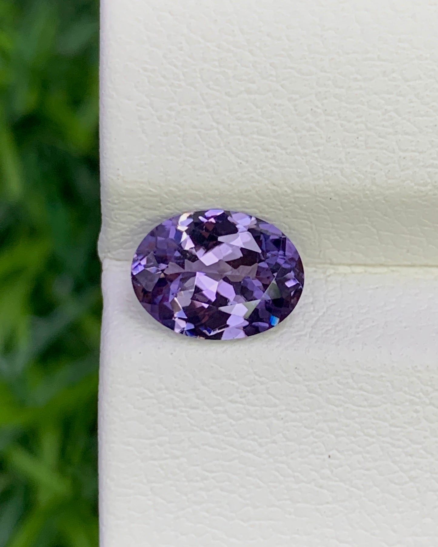 Natural Purple Tanzanite 1.39 Carat 8x6 MM Oval Shape Faceted Gemstone