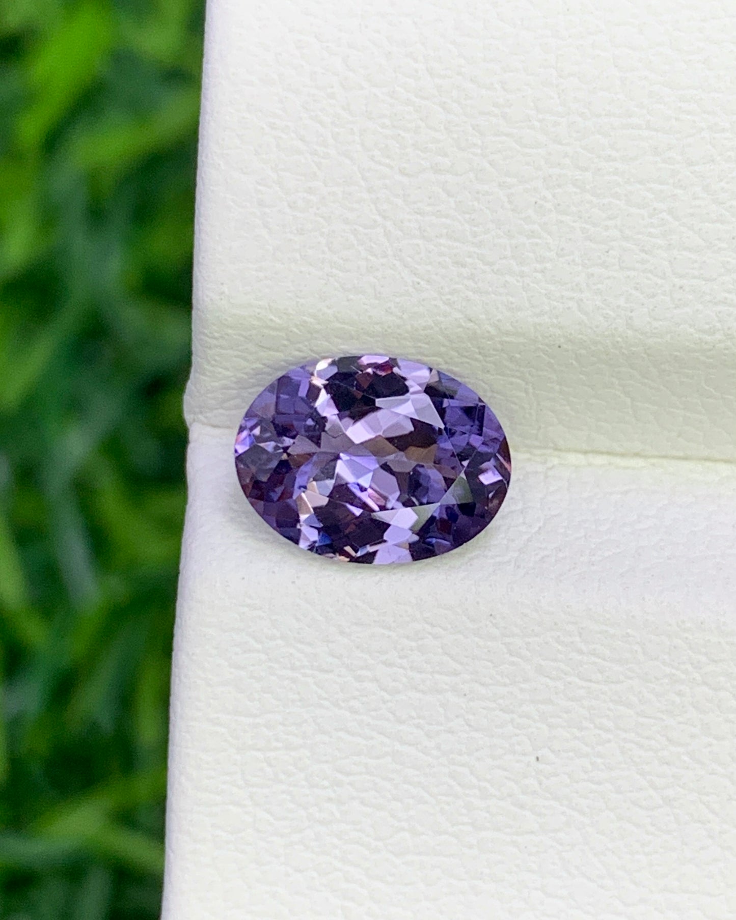 Natural Purple Tanzanite 1.39 Carat 8x6 MM Oval Shape Faceted Gemstone