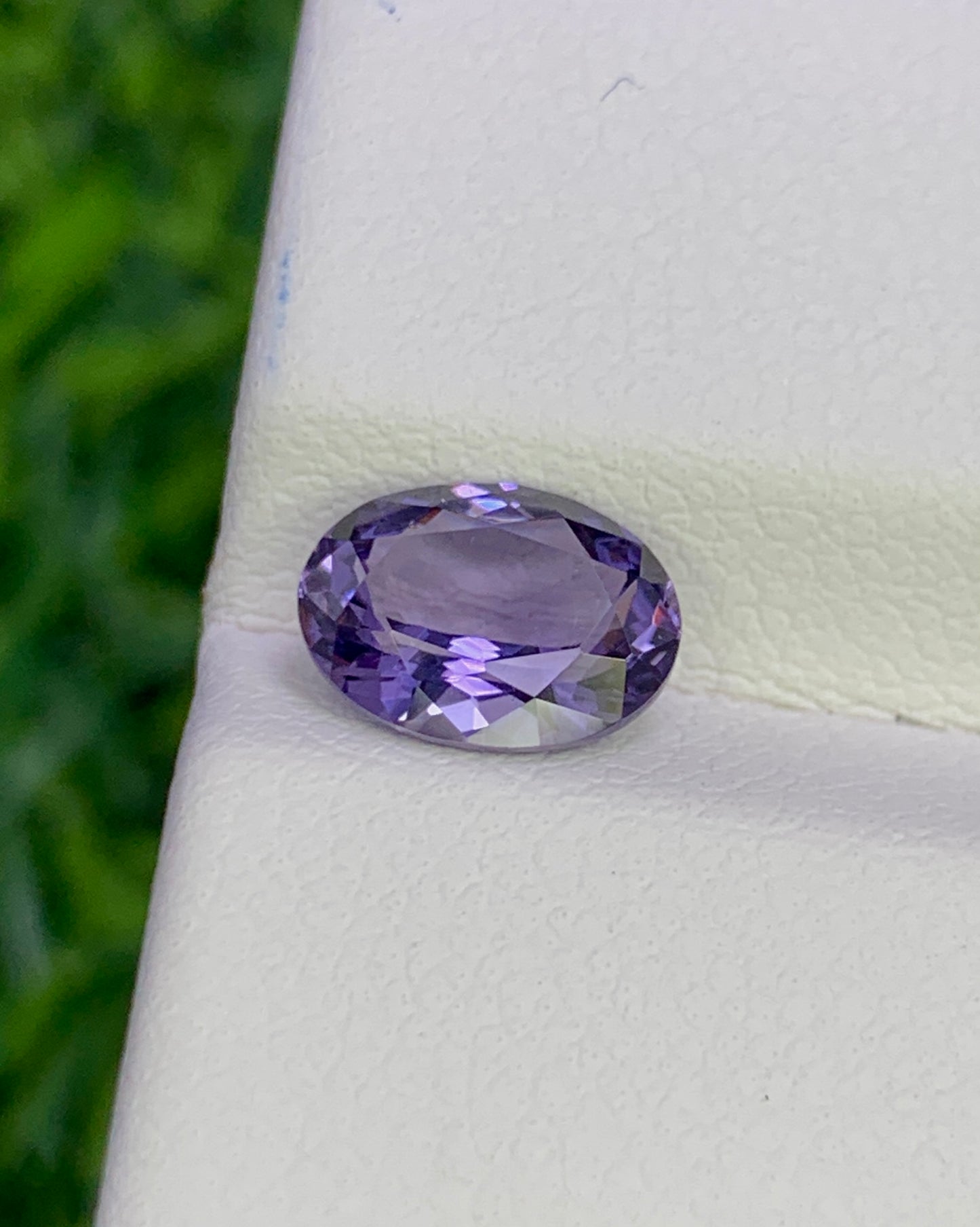 Natural Purple Tanzanite 1.39 Carat 8x6 MM Oval Shape Faceted Gemstone