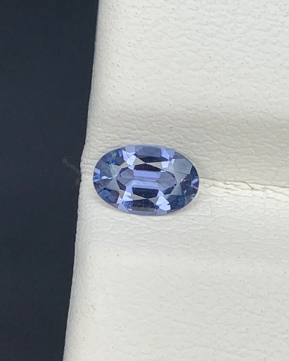 Natural Blue Spinel 0.31 Carat 5.5x3.7 MM Oval Shape Faceted Gemstone 