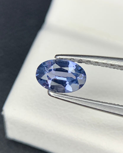 Natural Blue Spinel 0.31 Carat 5.5x3.7 MM Oval Shape Faceted Gemstone 