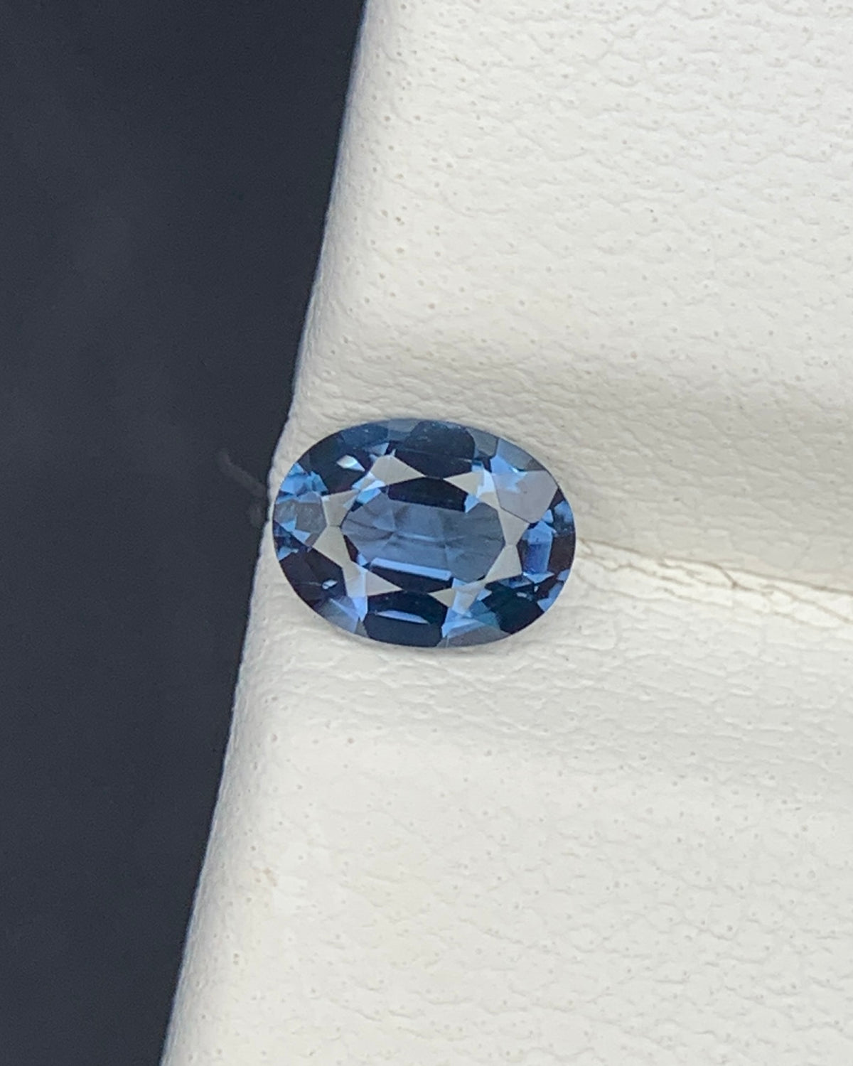 Natural Blue Spinel 0.48 Carat 5.7x4.3 MM Oval Shape Faceted Gemstone 
