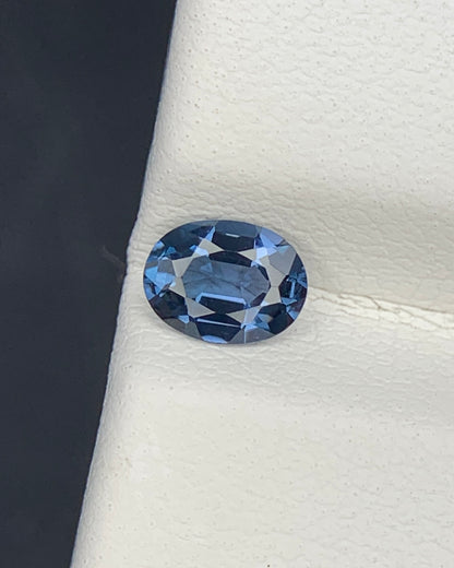 Natural Blue Spinel 0.48 Carat 5.7x4.3 MM Oval Shape Faceted Gemstone 