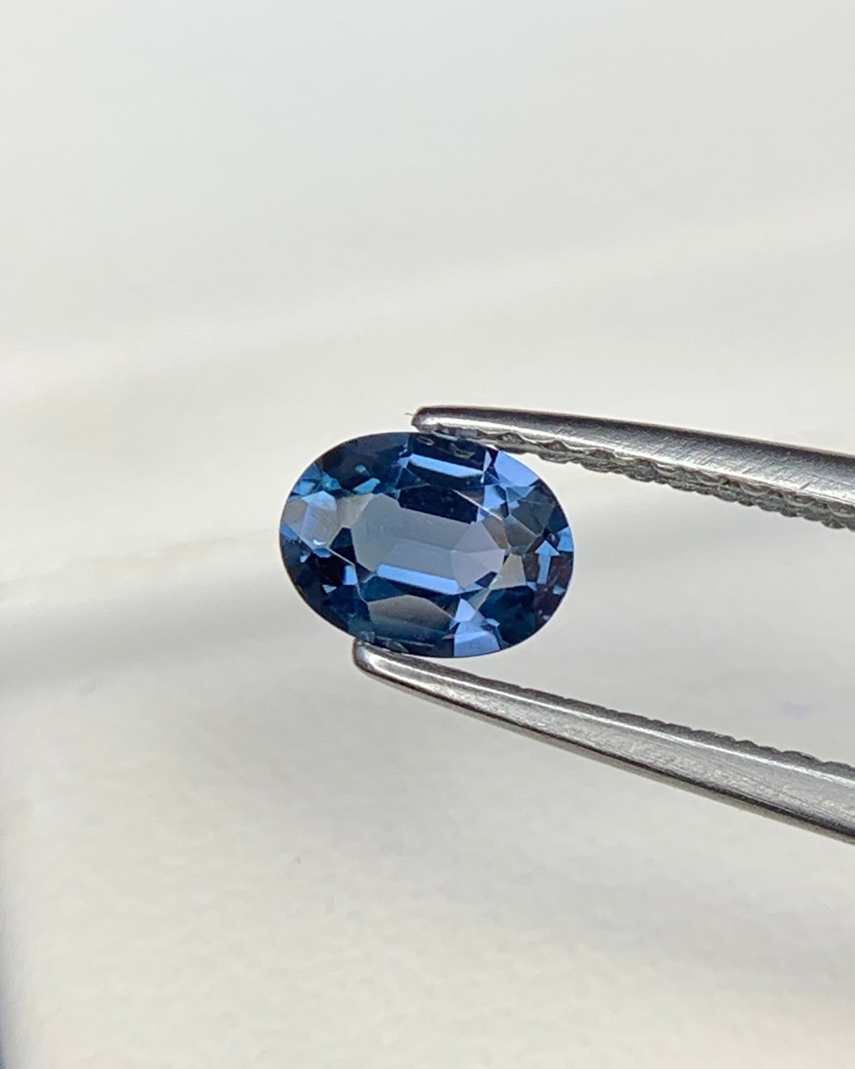 Natural Blue Spinel 0.48 Carat 5.7x4.3 MM Oval Shape Faceted Gemstone 