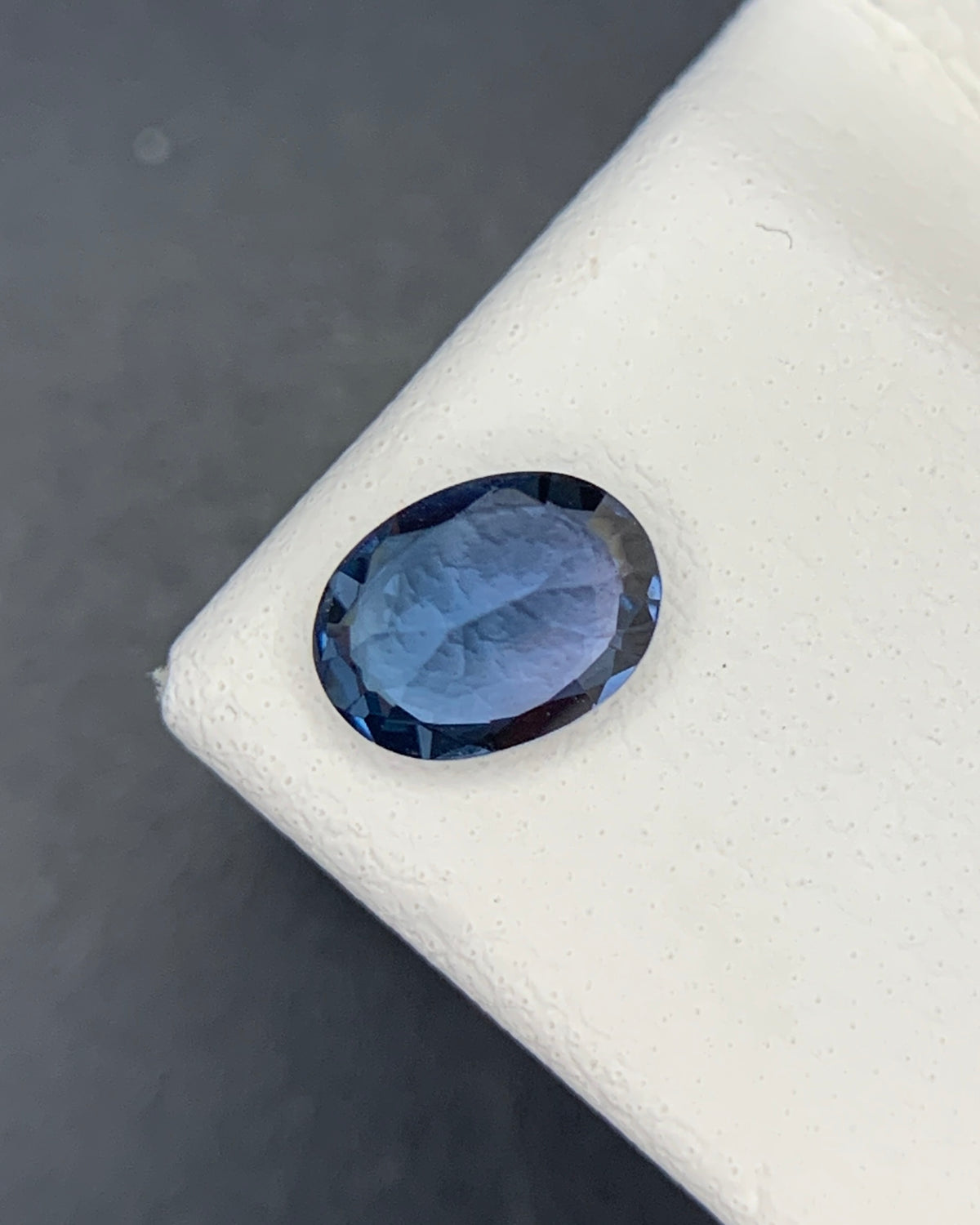 Natural Blue Spinel 0.48 Carat 5.7x4.3 MM Oval Shape Faceted Gemstone 