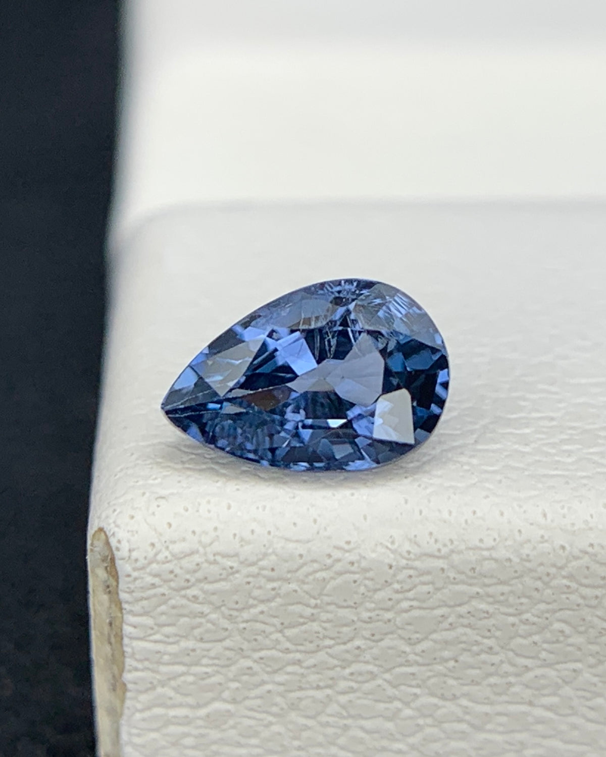 Natural Blue Spinel 0.53 Carat 6.2x4.1 MM Pear Shape Faceted Gemstone 