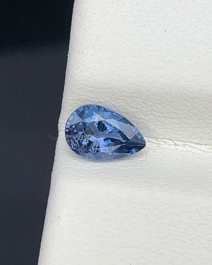 Natural Blue Spinel 0.53 Carat 6.2x4.1 MM Pear Shape Faceted Gemstone 