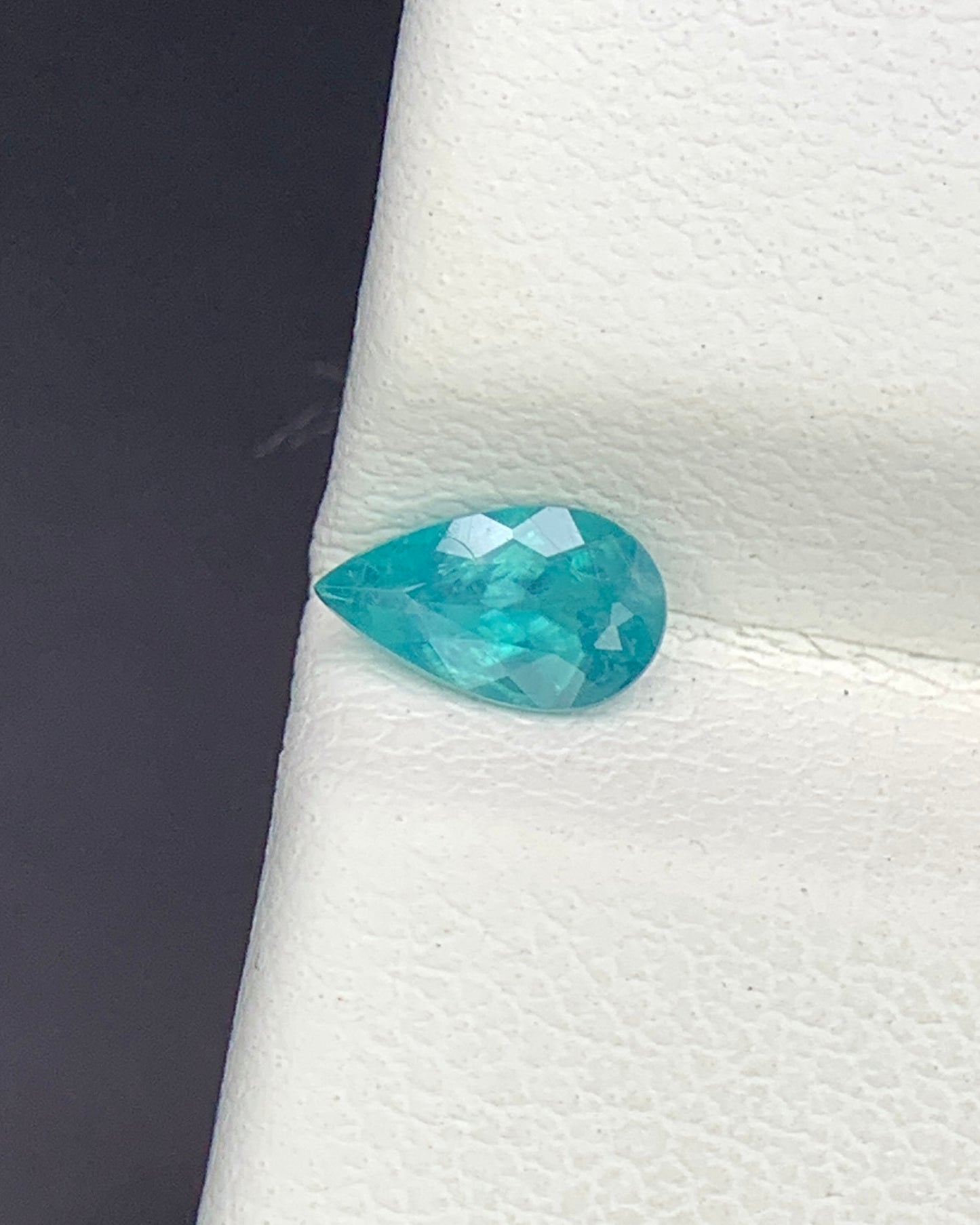 Natural Rare Grandidierite 0.26 Carat 6.1x3.6 MM Pear Shape Faceted Gemstone