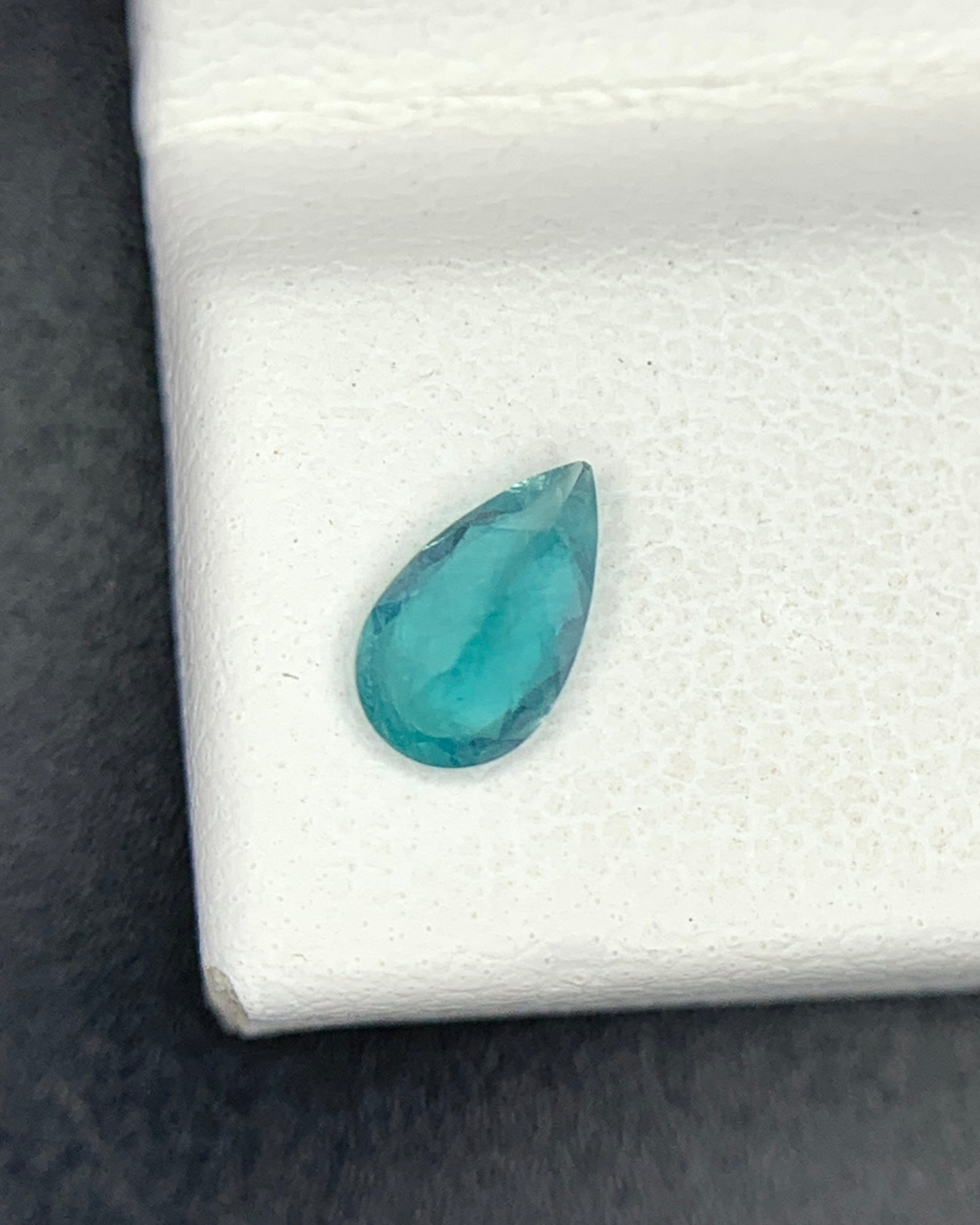 Natural Rare Grandidierite 0.26 Carat 6.1x3.6 MM Pear Shape Faceted Gemstone