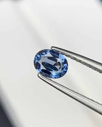 Natural Blue Spinel 0.35 Carat 5.2x4 MM Oval Shape Faceted Gemstone