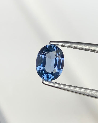 Natural Blue Spinel 0.35 Carat 5.2x4 MM Oval Shape Faceted Gemstone